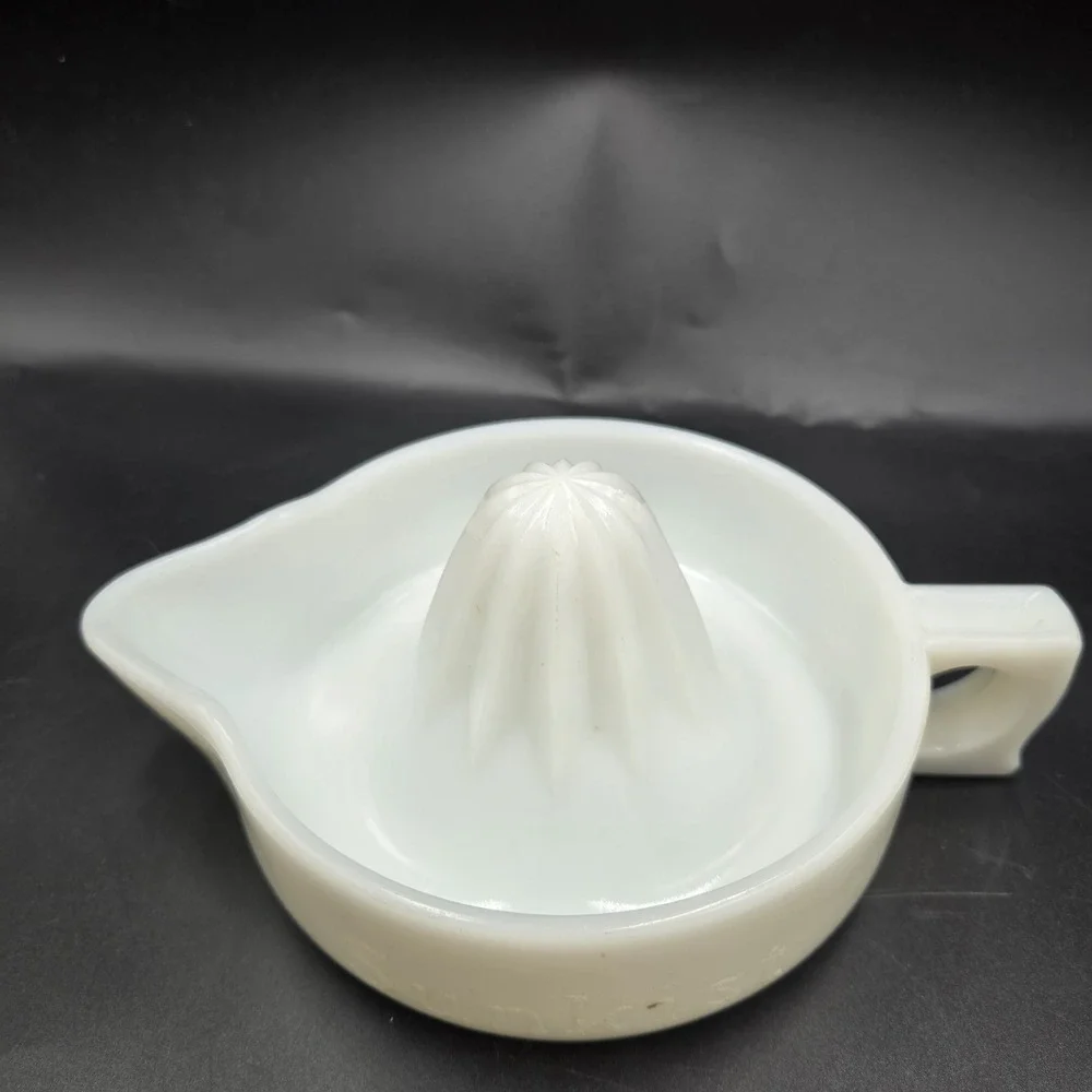 Vintage 1950's White Milk Glass 